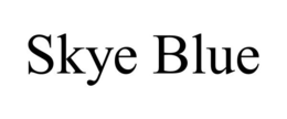 SKYE BLUE trademark