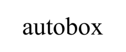 AUTOBOX trademark