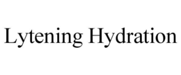 LYTENING HYDRATION trademark