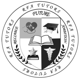 RELIABLE FUTURE AMBITION RFA TUTORS RFA TUTORS RFA TUTORS RFA TUTORS trademark
