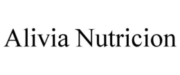 ALIVIA NUTRICION trademark