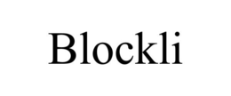 BLOCKLI trademark