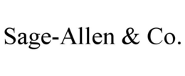 SAGE-ALLEN & CO. trademark