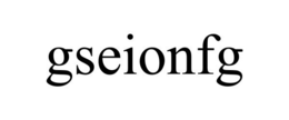 GSEIONFG trademark