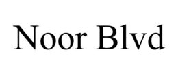 NOOR BLVD trademark