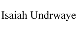ISAIAH UNDRWAYE trademark