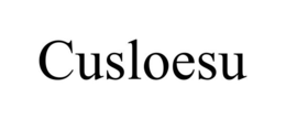 CUSLOESU trademark