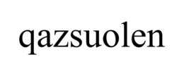 QAZSUOLEN trademark