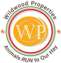 WP WILDWOOD PROPERTIES ANIMALS RUN TO OUR HAY trademark