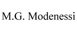 M.G. MODENESSI trademark