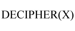 DECIPHER(X) trademark