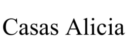 CASAS ALICIA trademark