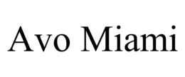 AVO MIAMI trademark