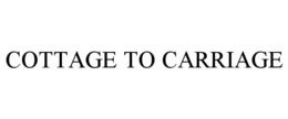 COTTAGE TO CARRIAGE trademark