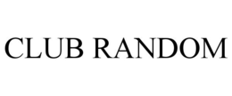 CLUB RANDOM trademark
