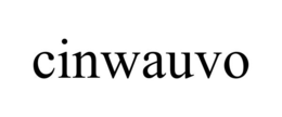 CINWAUVO trademark