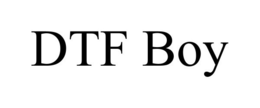 DTF BOY trademark