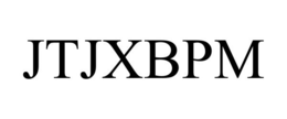 JTJXBPM trademark