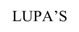 LUPA'S trademark