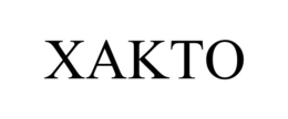 XAKTO trademark