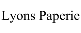 LYONS PAPERIE trademark