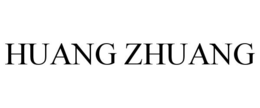 HUANG ZHUANG trademark