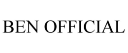 BEN OFFICIAL trademark