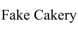 FAKE CAKERY trademark