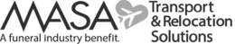 MASA A FUNERAL INDUSTRY BENEFIT.  TRANSPORT & RELOCATION SOLUTIONS trademark