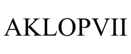 AKLOPVII trademark