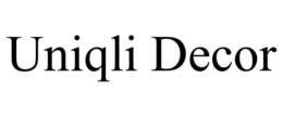 UNIQLI DECOR trademark