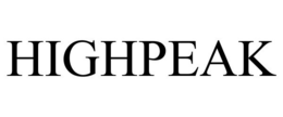 HIGHPEAK trademark