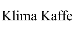 KLIMA KAFFE trademark