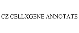 CZ CELLXGENE ANNOTATE trademark
