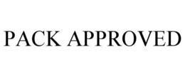 PACK APPROVED trademark