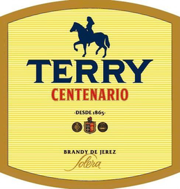 TERRY CENTENARIO · DESDE 1865 · BRANDY DE JEREZ SOLERA trademark