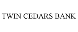 TWIN CEDARS BANK trademark