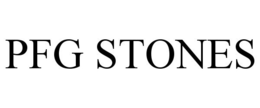 PFG STONES trademark