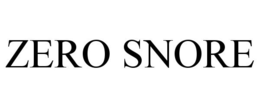 ZERO SNORE trademark