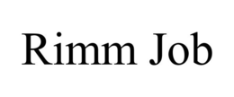 RIMM JOB trademark