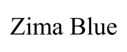 ZIMA BLUE trademark