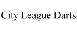 CITY LEAGUE DARTS trademark