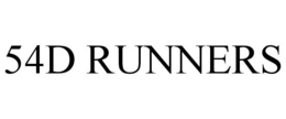 54D RUNNERS trademark