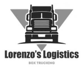 LORENZO'S LOGISTICS BOX TRUCKING trademark