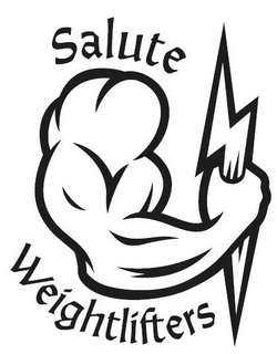 SALUTE WEIGHTLIFTERS trademark