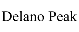 DELANO PEAK trademark