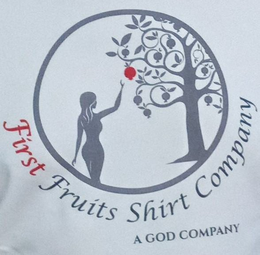 FIRST FRUITS SHIRT COMPANY A GOD COMPANY trademark