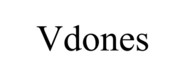 VDONES trademark