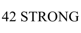 42 STRONG trademark