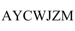 AYCWJZM trademark